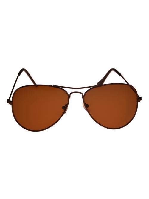 tashan brownish red aviator sunglass with black frame - 15296337 - Very Small Image - 1