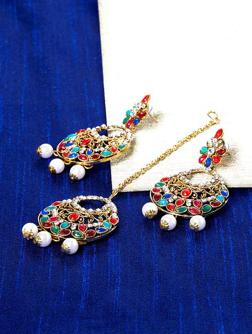 multi colored metal jewellery - 15304827 - Very Small Image - 1