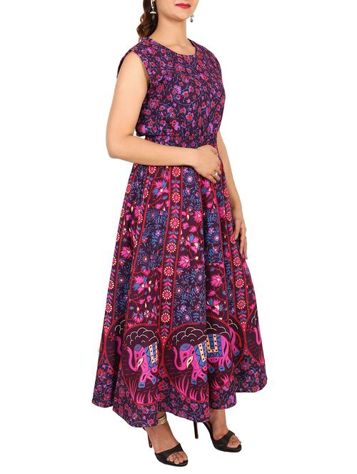 flared printed kurta - 15307188 - Very Small Image - 1
