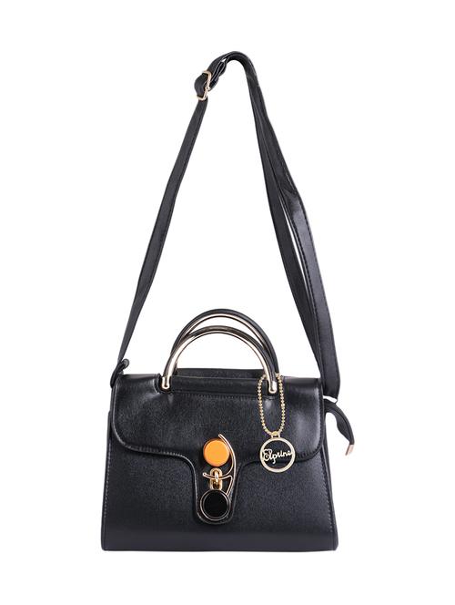 black leatherette (pu) handbag - 15310958 - Very Small Image - 1