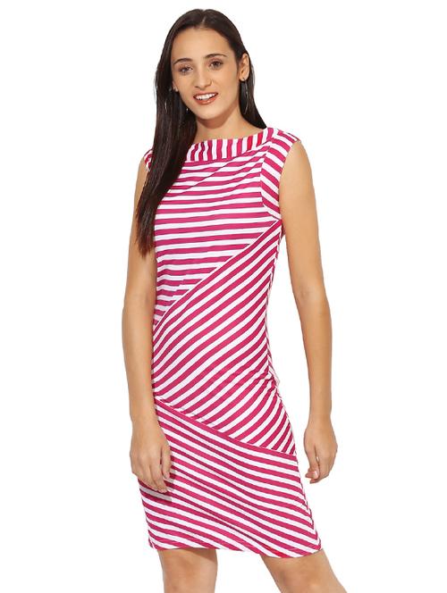 striped sheath dress - 15313158 - Very Small Image - 1