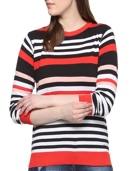 long sleeved stripe tee - 15314033 - Very Small Image - 1