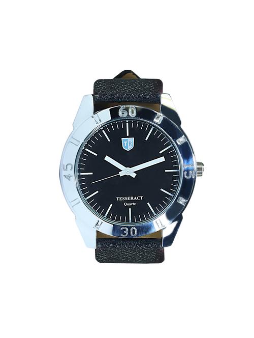 tesseract black dial analog watch-sbb037 - 15314360 - Very Small Image - 1