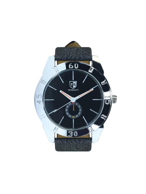 tesseract black dial analog watch-sbb017 - 15314380 - Very Small Image - 1