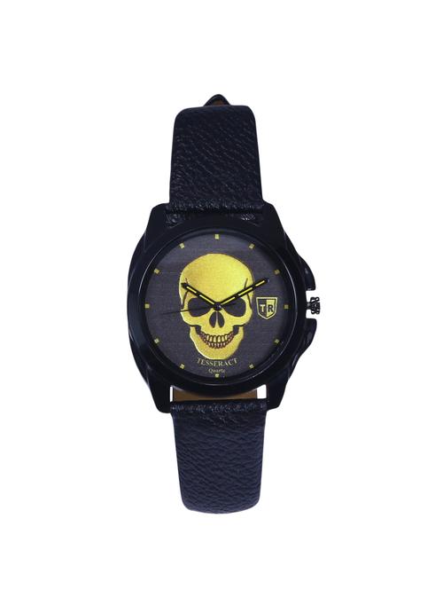 tesseract golden skull dial analog watch-ubgs055 - 15314389 - Very Small Image - 1