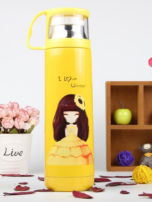hot & cold assorted vacuum bottle with cup - 15315285 - Very Small Image - 1