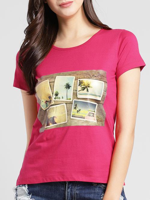 graphic chest print tee - 15315583 - Very Small Image - 1