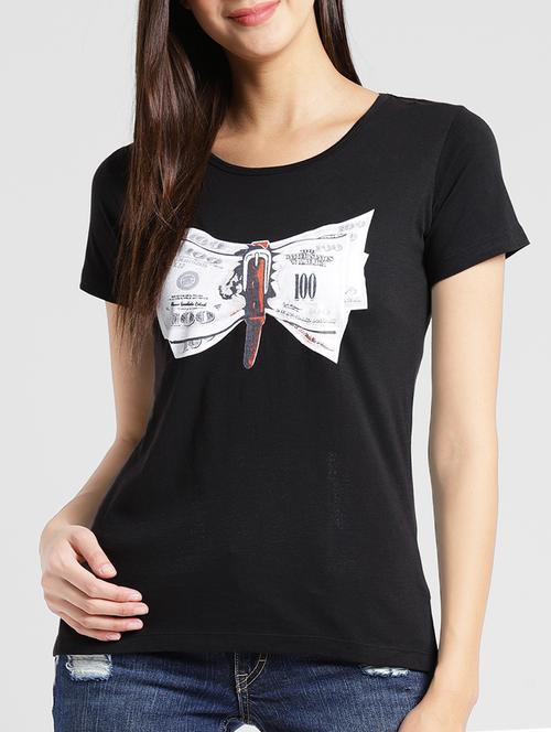 round neck graphic tee - 15315586 - Very Small Image - 1