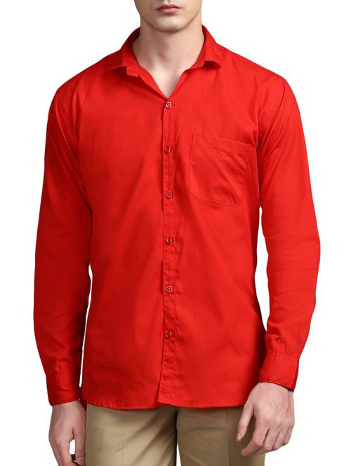 mens solid casual shirt - 15317591 - Very Small Image - 1