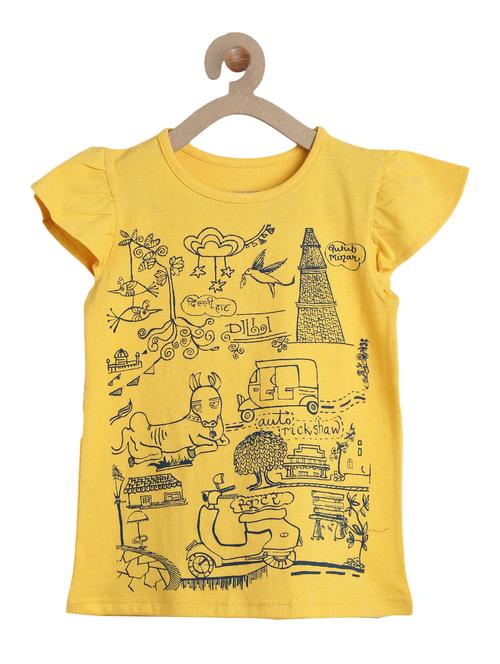 yellow cotton top - 15318719 - Very Small Image - 1
