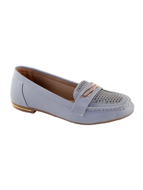 grey cut work slip on loafer - 15320305 - Very Small Image - 1