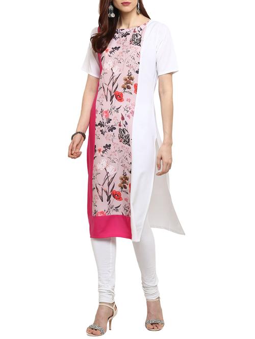 straight printed kurta - 15321071 - Very Small Image - 1