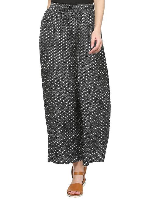 high waist flared palazzo - 15321111 - Very Small Image - 1
