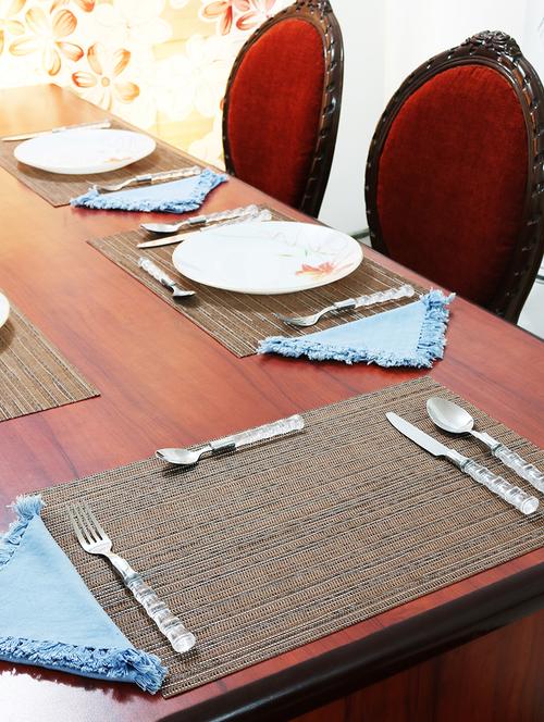 set of 6 plastic placemats - 15324550 - Very Small Image - 1
