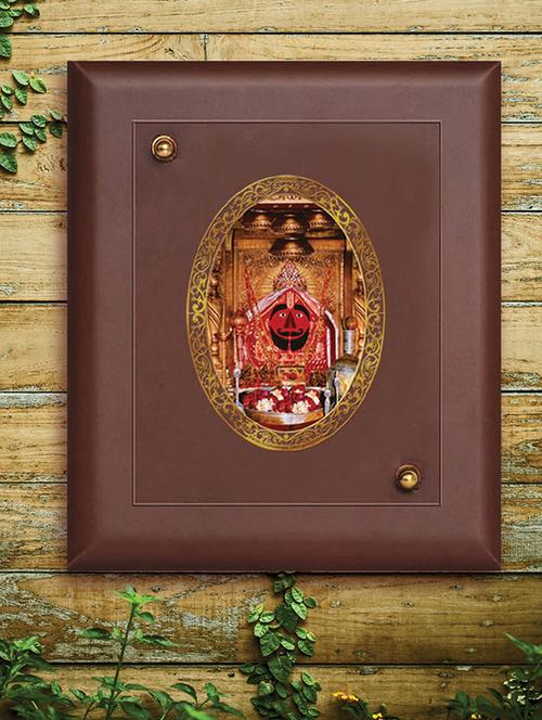 mdf wall hanging frame gold plated royal foil salasar balaji - 15325417 - Very Small Image - 1