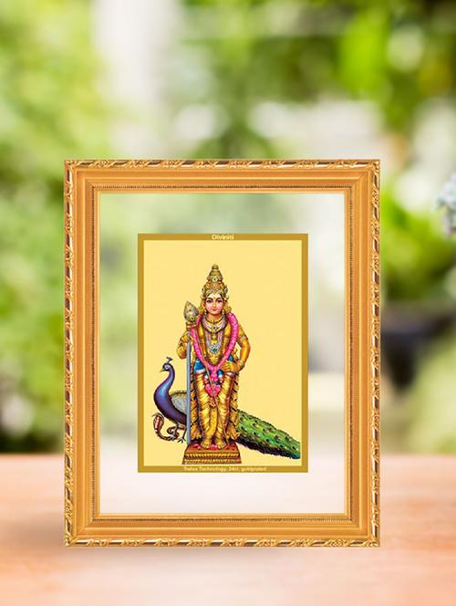 double glass wall hanging frame gold plated murgan - 15325573 - Very Small Image - 1
