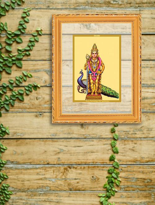 double glass wall hanging frame gold plated murgan - 15325613 - Very Small Image - 1