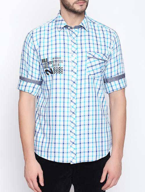 multi colored cotton casual shirt - 15325977 - Very Small Image - 1