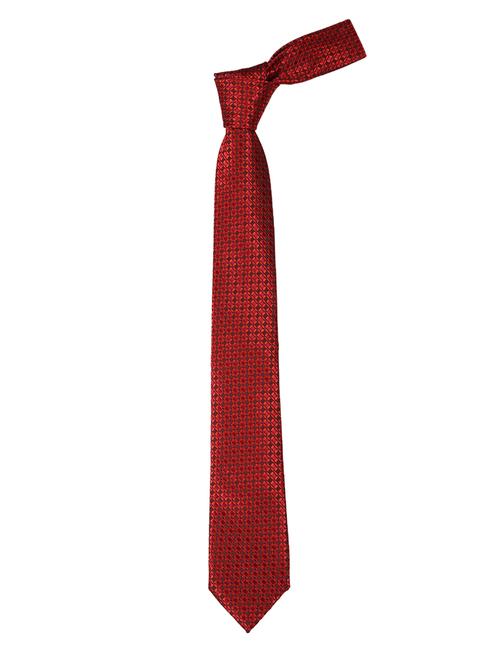 red micro fiber tie - 15326312 - Very Small Image - 1