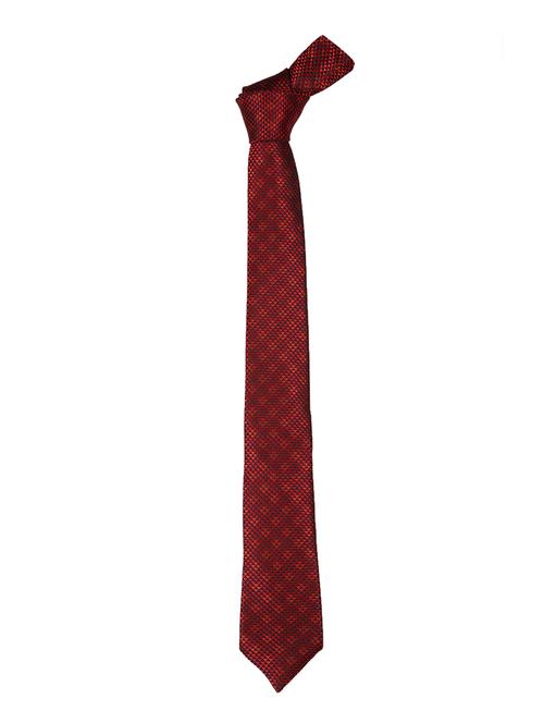 red micro fiber tie - 15326502 - Very Small Image - 1
