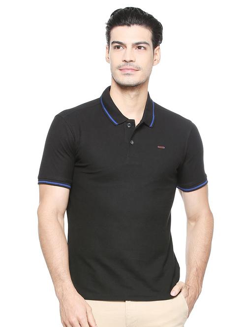 black polo t-shirt - 15327970 - Very Small Image - 1