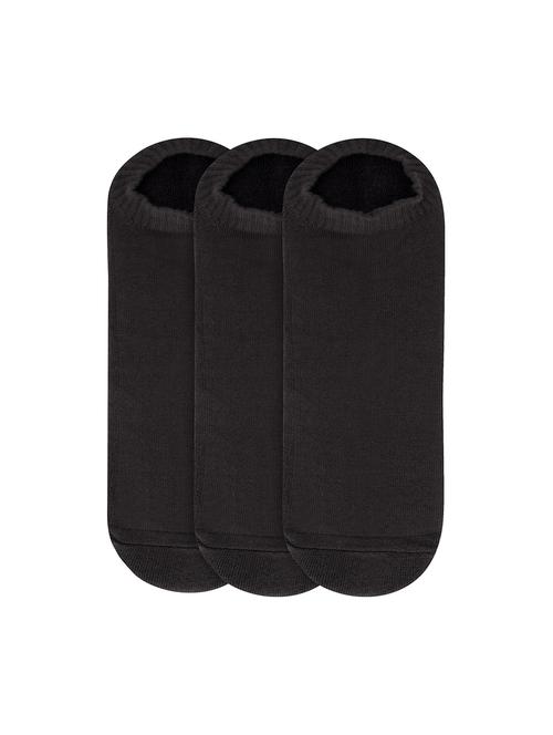 black cotton no show sock - 15329164 - Very Small Image - 1