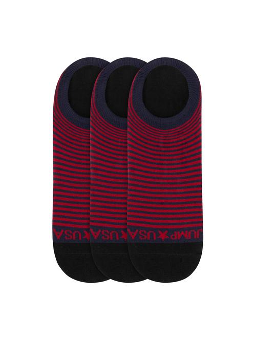 red cotton no show sock - 15329166 - Very Small Image - 1