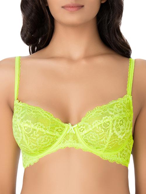 underwired laced bra - 15330048 - Very Small Image - 1