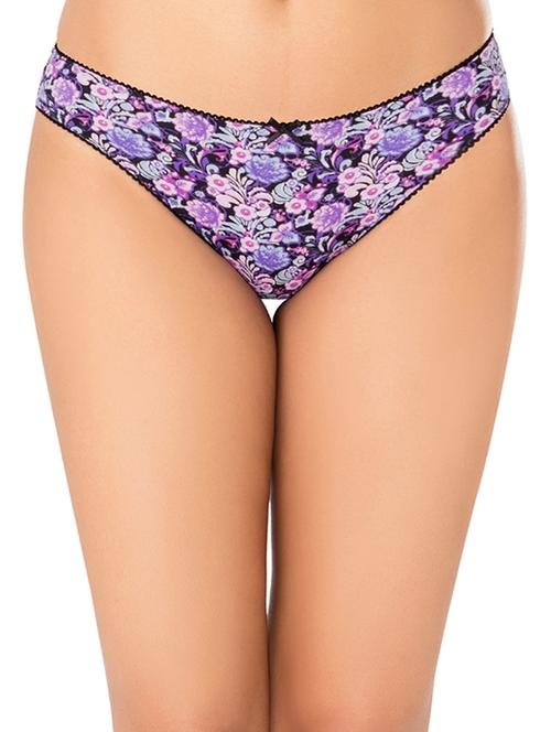 floral bikini panty - 15330072 - Very Small Image - 1