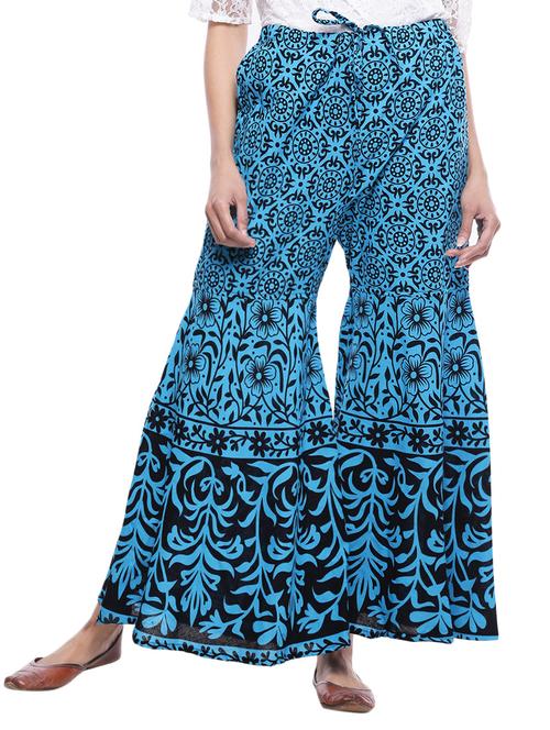 floral print sharara - 15330481 - Very Small Image - 1