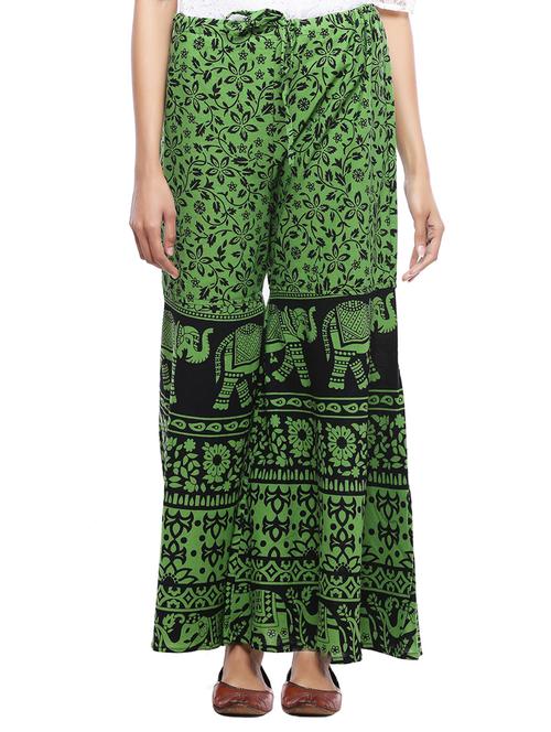 self design cotton sharara - 15330486 - Very Small Image - 1