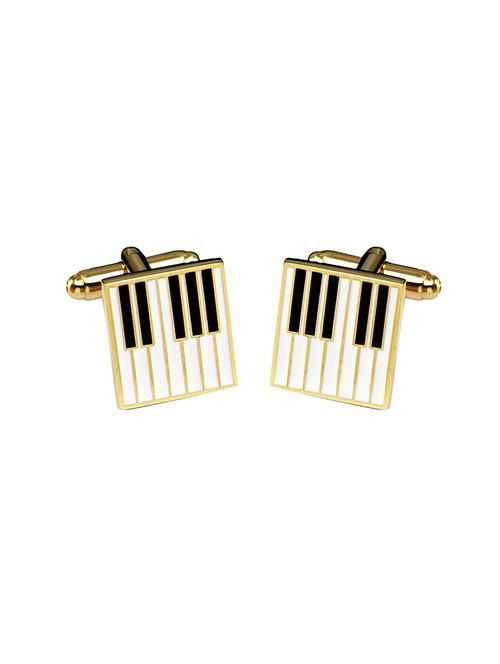 multi colored metal cufflink - 15332007 - Very Small Image - 1