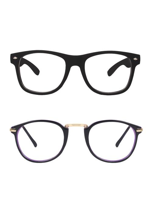 zyaden combo round & wayfarer sunglasses-combo 2433 - 15332452 - Very Small Image - 1