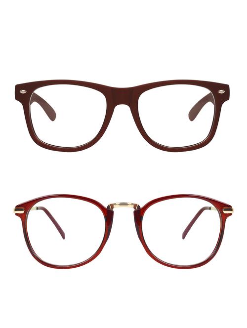 zyaden combo round & wayfarer sunglasses-combo 2439 - 15332458 - Very Small Image - 1