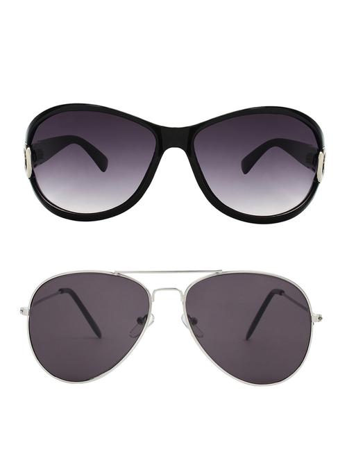 zyaden combo round and aviator sunglasses- combo 2469 - 15332488 - Very Small Image - 1