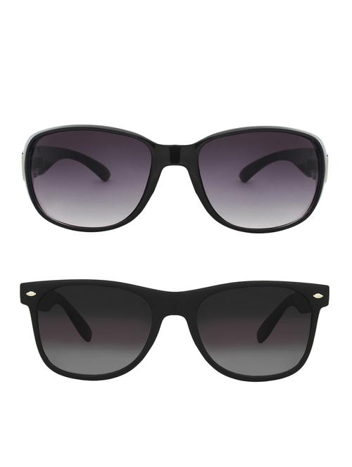 zyaden combo oval and wayfarer sunglasses- combo 2482 - 15332501 - Very Small Image - 1