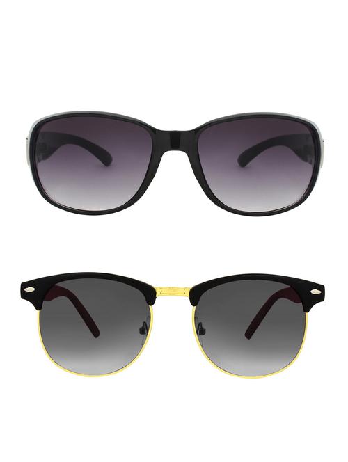 zyaden combo oval and clubmaster sunglasses- combo 2490 - 15332509 - Very Small Image - 1