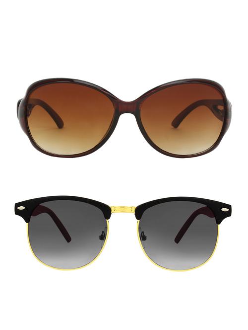 zyaden combo oval and clubmaster sunglasses- combo 2494 - 15332513 - Very Small Image - 1