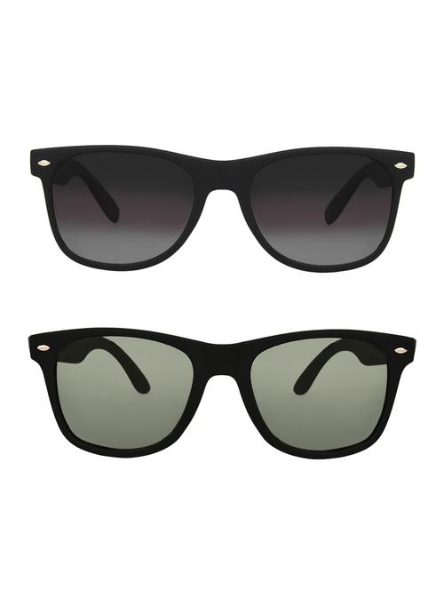 zyaden combo of 2 wayfarer and wayfarer sunglasses- combo 2546 - 15332564 - Very Small Image - 1