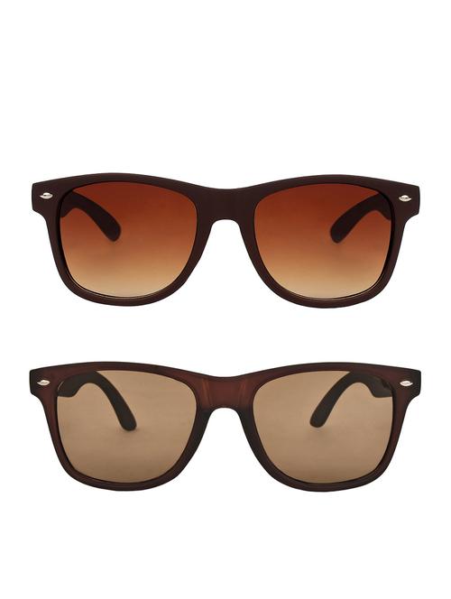 zyaden combo of 2 wayfarer and wayfarer sunglasses- combo 2562 - 15332579 - Very Small Image - 1