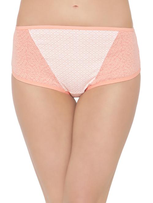 orange printed hipster panty - 15332915 - Very Small Image - 1