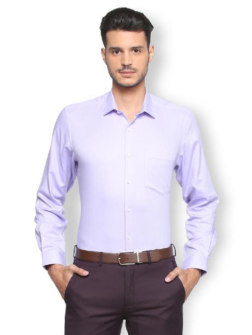 purple cotton formal shirt - 15333380 - Very Small Image - 1