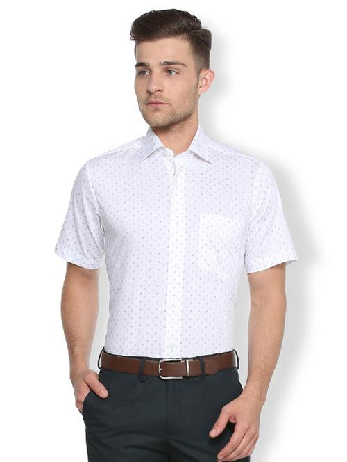 white cotton formal shirt - 15333384 - Very Small Image - 1
