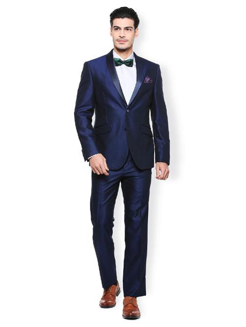 navy blue terry rayon suit - 15333566 - Very Small Image - 1