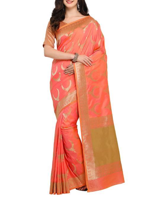 zari banarasi saree - 15333667 - Very Small Image - 1