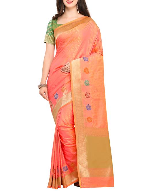 zari banarasi saree - 15333674 - Very Small Image - 1