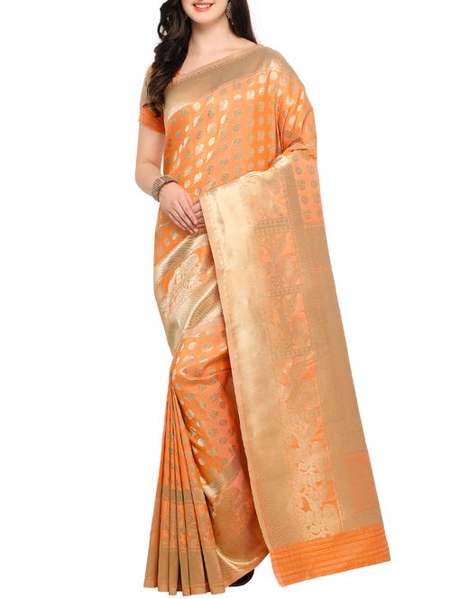 zari banarasi saree - 15333679 - Very Small Image - 1