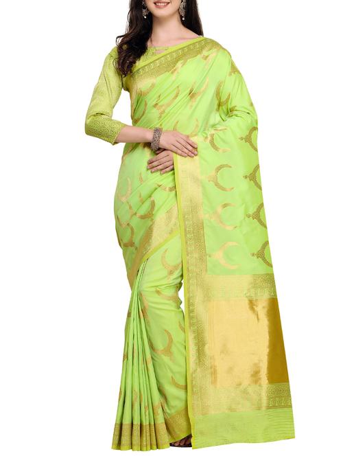 zari banarasi saree - 15333713 - Very Small Image - 1
