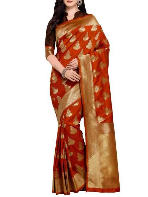 zari banarasi saree - 15333730 - Very Small Image - 1