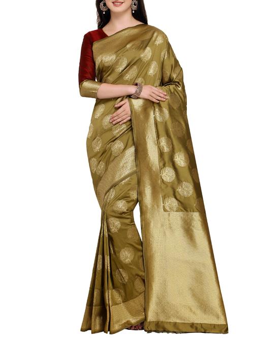 zari banarasi saree - 15333736 - Very Small Image - 1